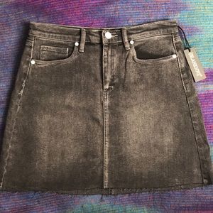 Blank NYC High Waist Denim Skirt